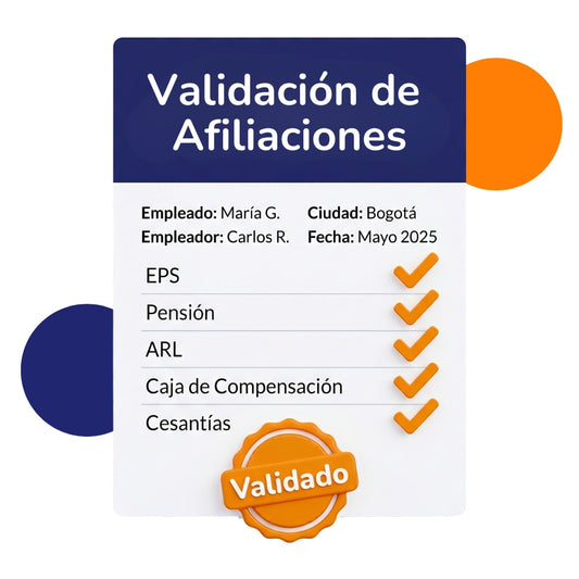 Validación de Afiliaciones de Empleada del Hogar